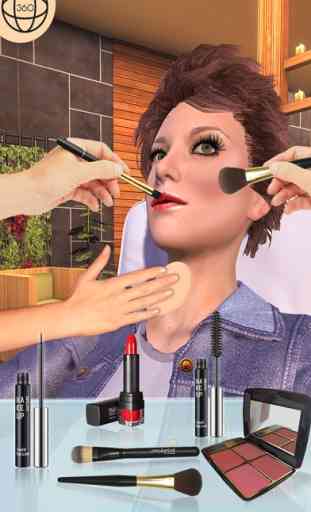 Girl Makeup Salon Spa Games 3D 1