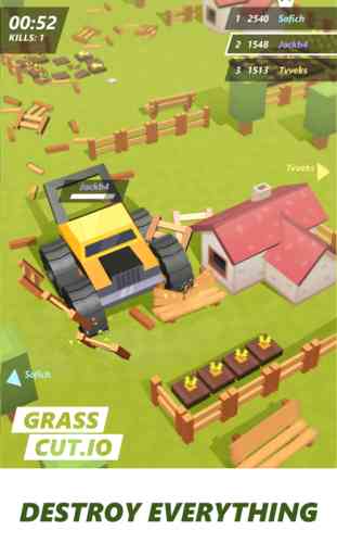 Grass cut.io - last lawn mower 2