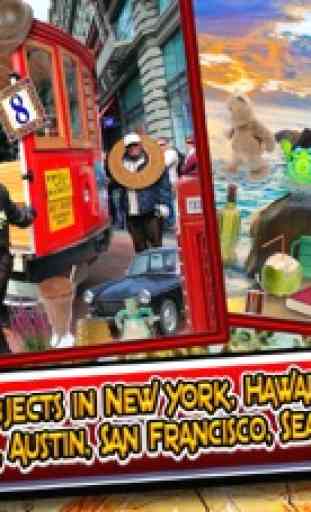 Hidden Object Travel USA - New York & Hawaii Quest 2