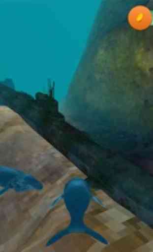 Hump Back Whale Ocean Sim 4