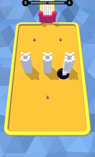 Hungry Hole 3D - Color Domino 1
