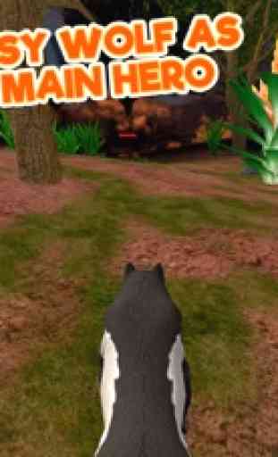 Hunter Wolf - Magic Animal Sim 1