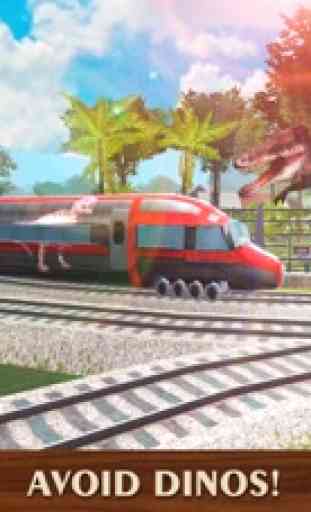 Jurassic Dino Railway Racing Simulator 4