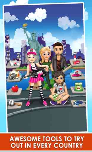 Kids Family Dress-Up Salon Games (Girls & Boys) 2
