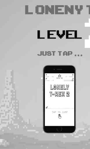 Lonely T-Rex Run 2: Level Up 3