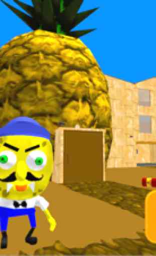 Sponge Neighbor Escape 3D 2