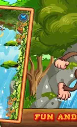 Monkey Splash - Help climb and collect the bananas 3