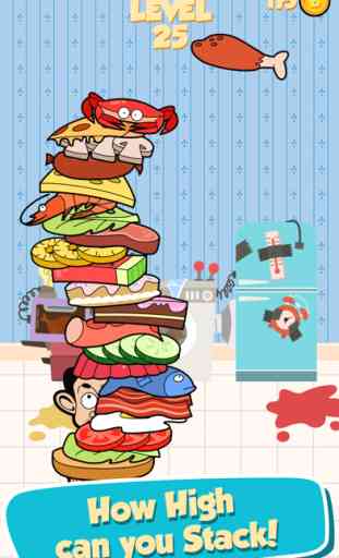Mr Bean - Sandwich Stack 2