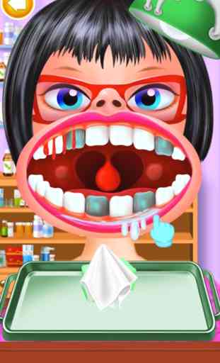 Nerdy Girl Dentist Braces Game 2