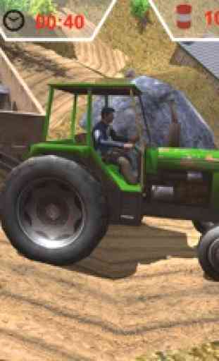 Off-Road Tractor Muddy Driving 2