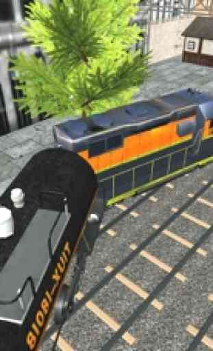 Oil Train Racing Simulator 3D 3