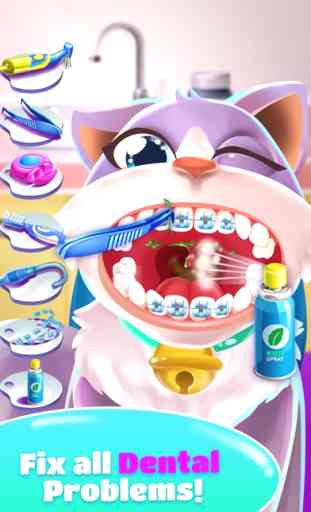 Pet Dentist Doctor Game! 2