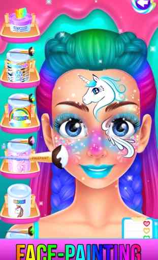 Rainbow Unicorn Candy Salon 1