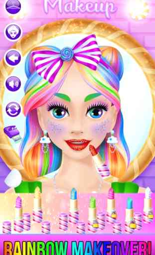 Rainbow Unicorn Candy Salon 4