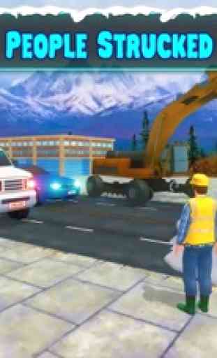 Real-istic Excavator Snow Plow Sim-ulator Crane 2