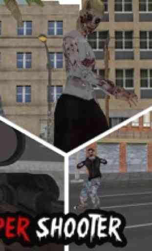 Real Zombie Sniper 3D Shooter : Contract Killer 1