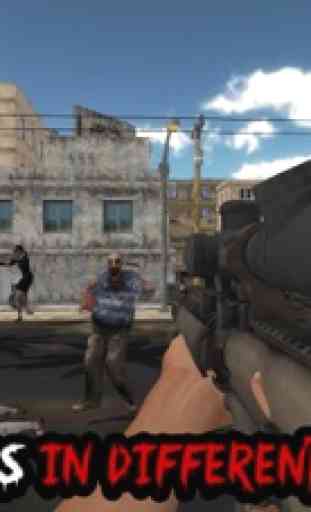 Real Zombie Sniper 3D Shooter : Contract Killer 2