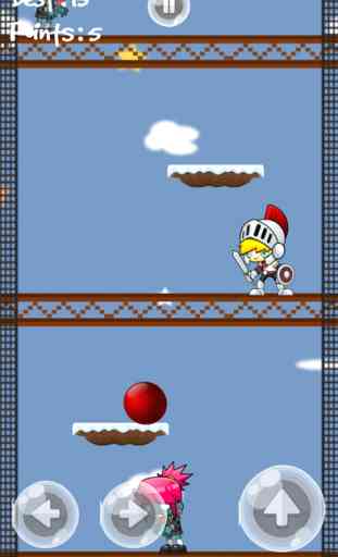 Red Ball - infinite icy tower jump 2