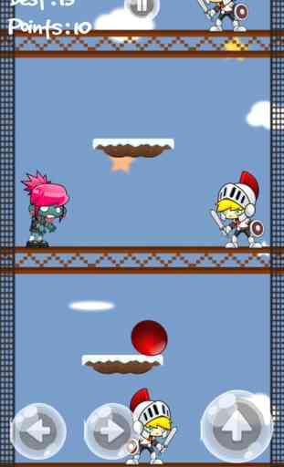 Red Ball - infinite icy tower jump 3