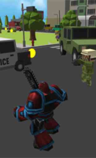 Robot Hero: City Simulator 3D 2