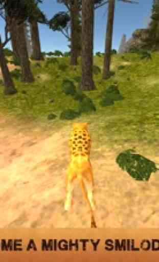 Sabertooth Tiger Primal Adventure Simulator 1