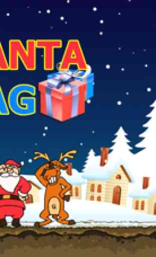 Santa Bag - Game run collected gifts on Christmas 1