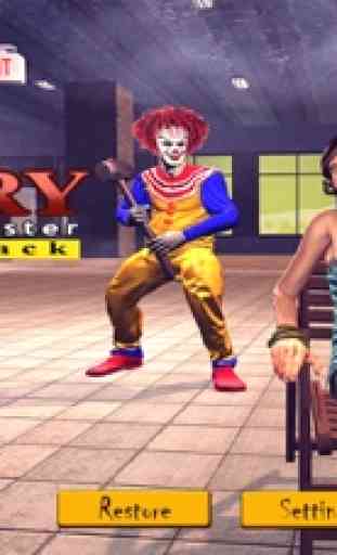 Scary Clown Gangster Attack 1