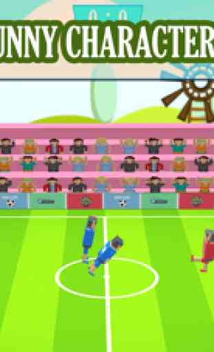 Soccer Physics 3D Cubic Block Party Football Sport 2
