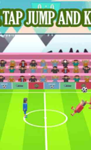 Soccer Physics 3D Cubic Block Party Football Sport 3