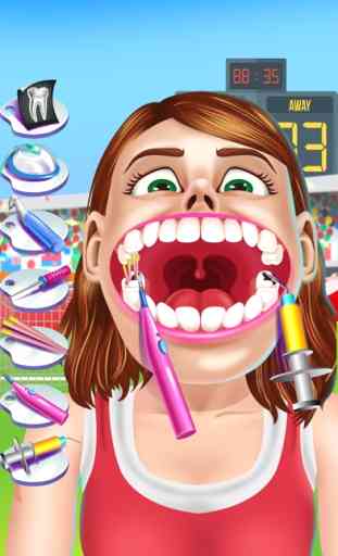 Sports Dentist Salon Spa Games 2