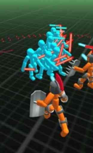 Stickman Neon Battle Simulator 2