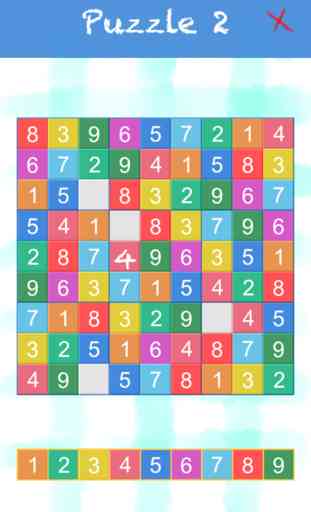 Sudoku Color - Classic Number Jigsaw 2