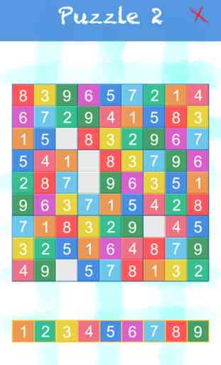 Sudoku Color - Classic Number Jigsaw 4