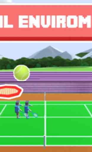 Tennis Physics 3D Game-Classic Tennis Tournament 3