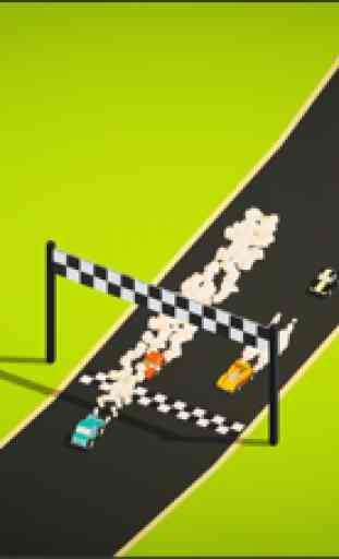 Tiny 3D Car Racing Chase Rider 2