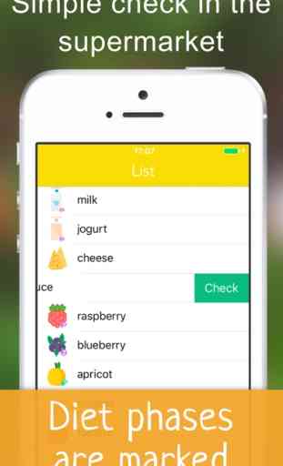 Adkins app Diet shopping list Food checker planner 2