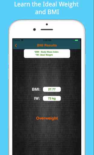 Bmi: Ideal Weight Calculator 2