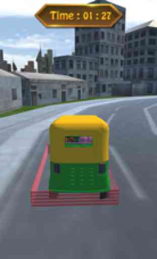 Tuk Tuk Rickshaw 3D 3