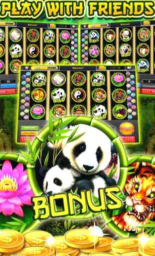 Wild Diamond Panda Slots Free Slot Machines Games 1