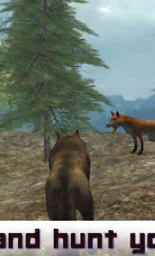 Wild Wolf Simulator 3D Runner 2