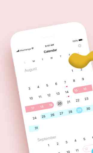 Clover Period Tracker Calendar 3