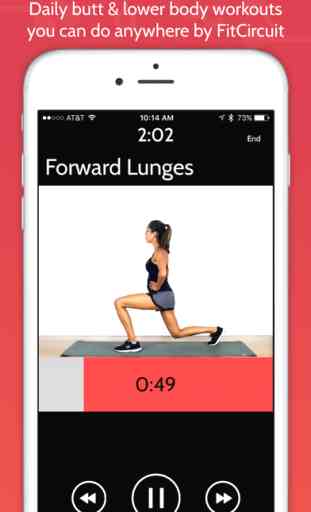 Daily Butt & Leg Workouts by FitCircuit 1