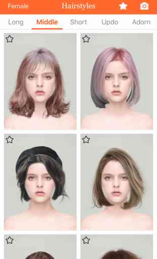 Hairstyle try on-hair color 4