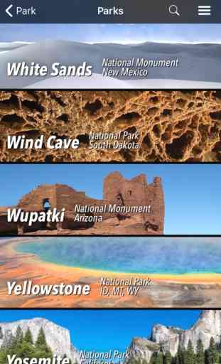 National Parks Pocket Maps 1