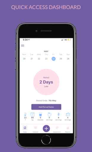 Nyra - Period, Fertility App 1