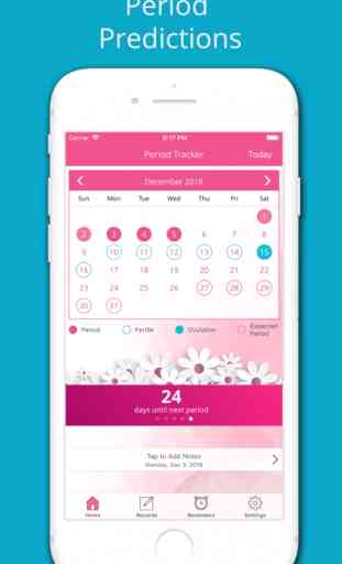 Period Tracker & Fertility App 1