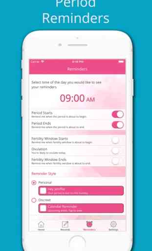 Period Tracker & Fertility App 4