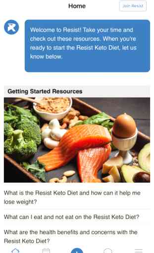Resist - Keto low carb diet 1