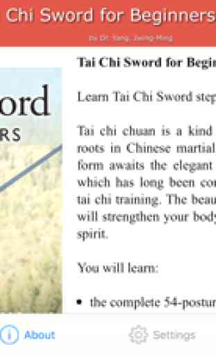 Tai Chi Sword for Beginners 2