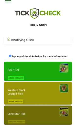 TickCheck - Tick ID & Info 1